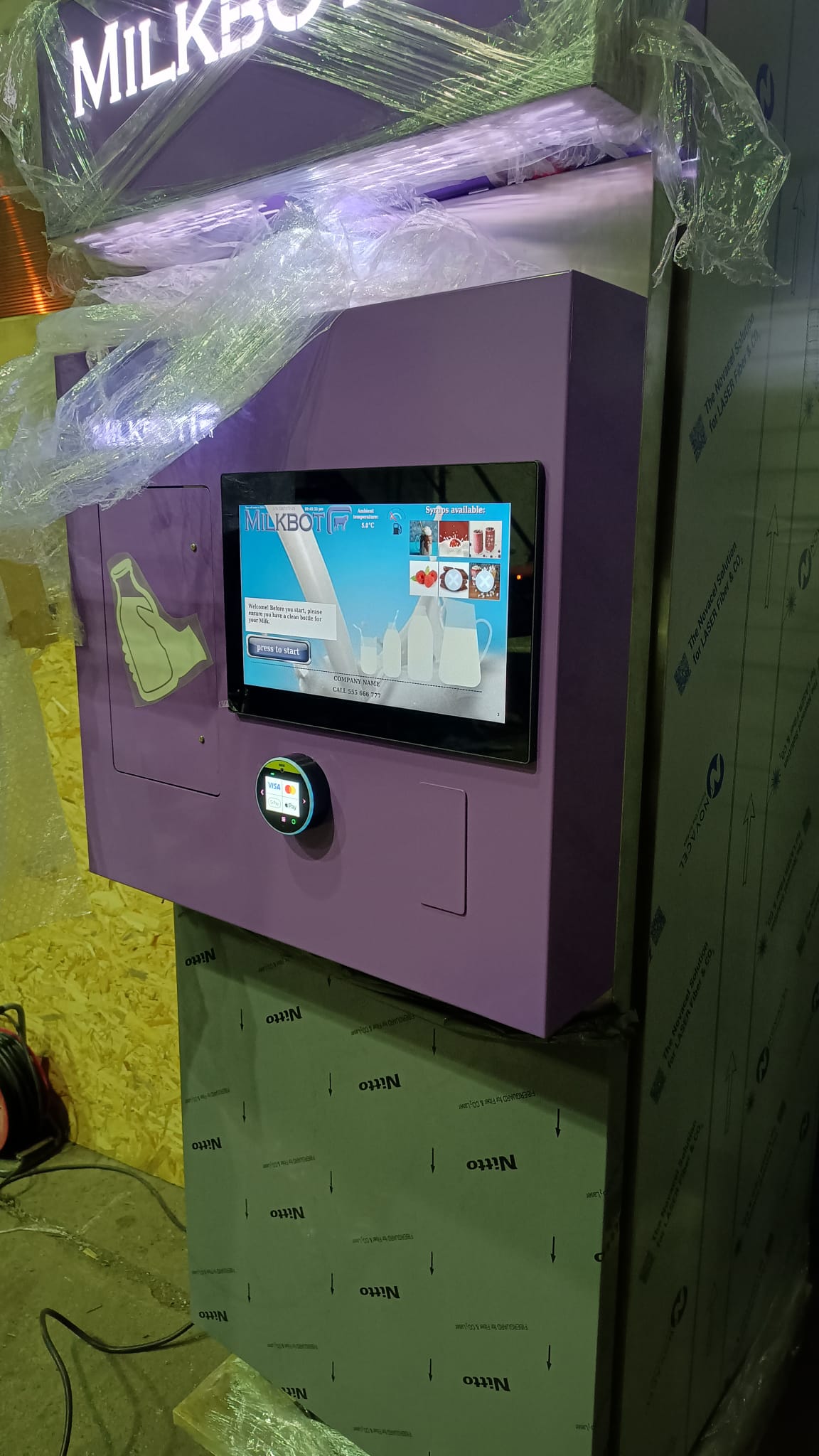 Milkbot 200i 15,6″ HMI (záloha 50% ceny)