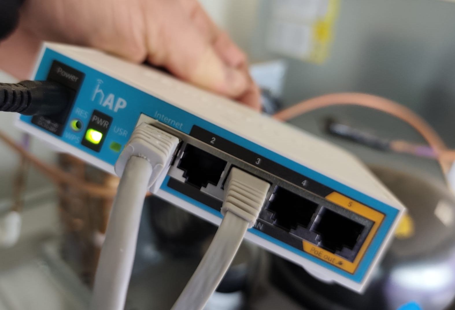 Milkbot datový router