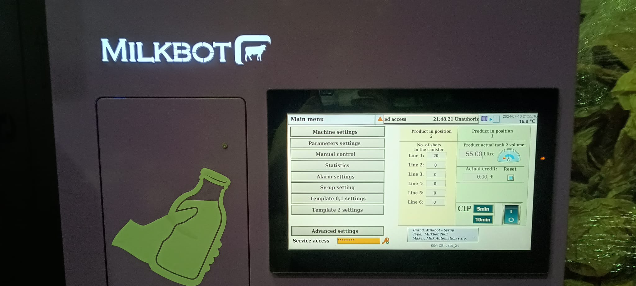 milkbot 200i milkshake 15,6" hmi 2 příchutě (záloha 50% ceny) milkbot 200i milkshake 15,6" hmi 2 příchutě (záloha 50% ceny)